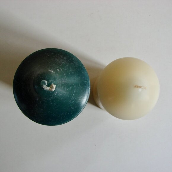 Partylite Pillar Candles Set of 2 Eucalyptus Vanilla Scented BRAND NEW IN BOX - Picture 3 of 8